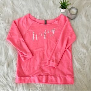 💕3 for $20!💕 Off Shoulder Wifey Top